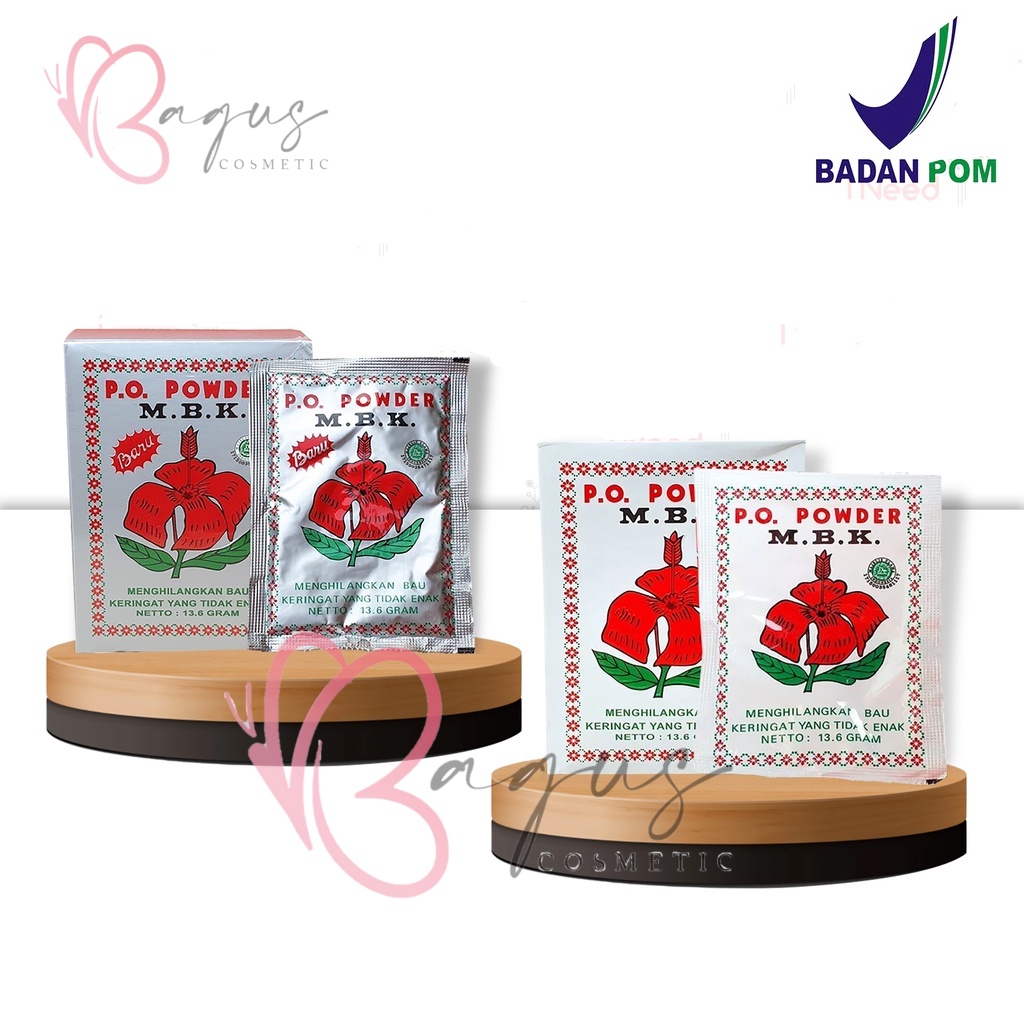 ⭐BAGUS⭐ [SACHET]  M.B.K Deodoran Bedak Super Anti Bau Sachet | Bedak Ketiak Anti Bau Tawas Ecer MBK  Biang Keringat