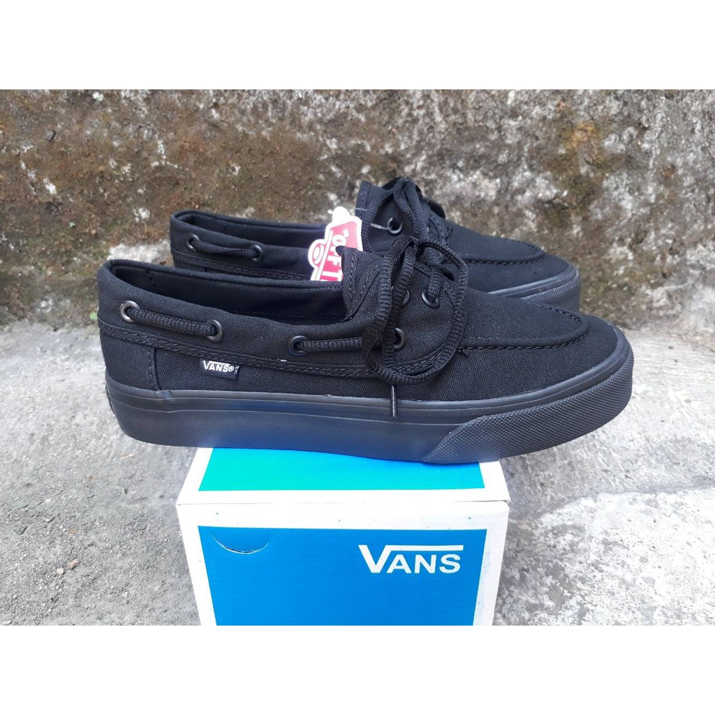 vans zapato all black