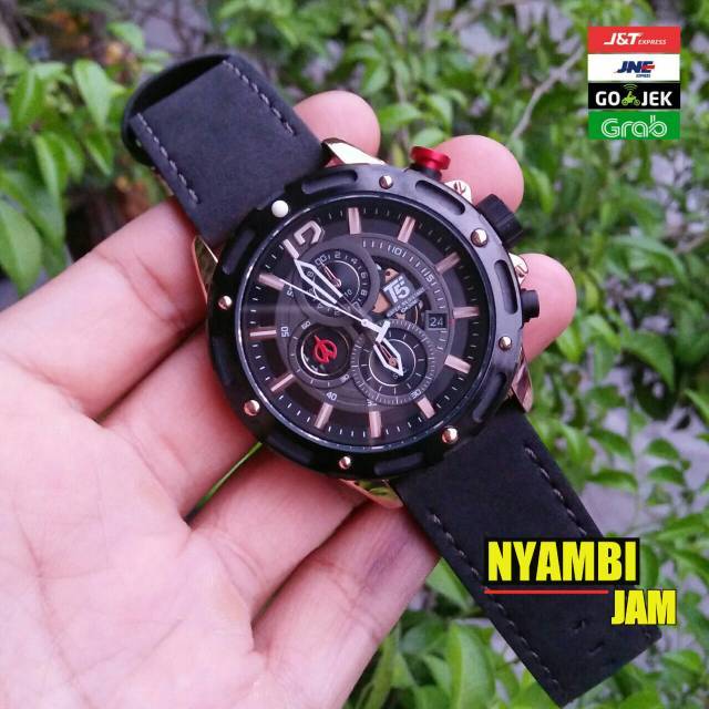 Jam tangan pria T5 H3639 chrono sport original tahan air