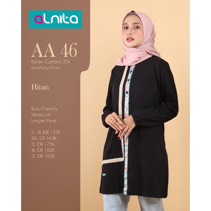 TUNIK / BLOUSE / BLUS ALNITA AA 046