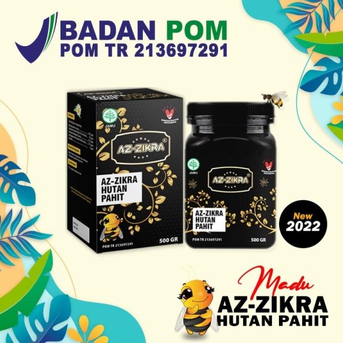 

[COD] Madu Az-Zikra Az Zikra AzZikra Hutan Hitam Pahit 500gr Asli Original [COD]