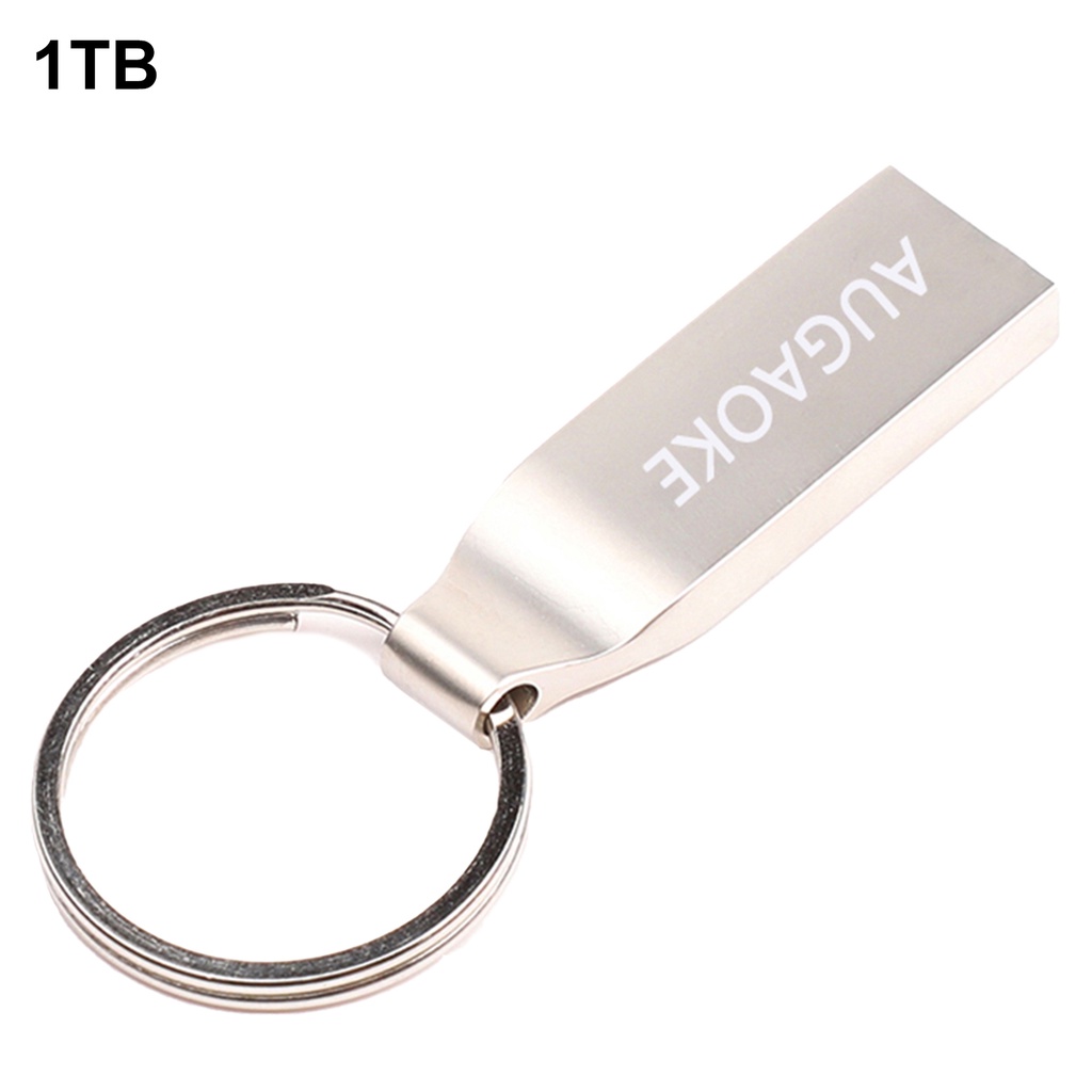 Flashdisk USB 3.0 1TB 2TB Kecepatan Tinggi Bahan Metal Anti Air Untuk Komputer