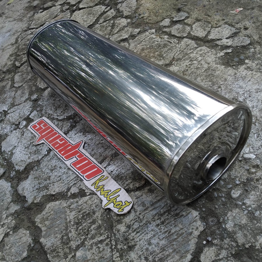 knalpot mobil tabung standar kijang grand full stainless