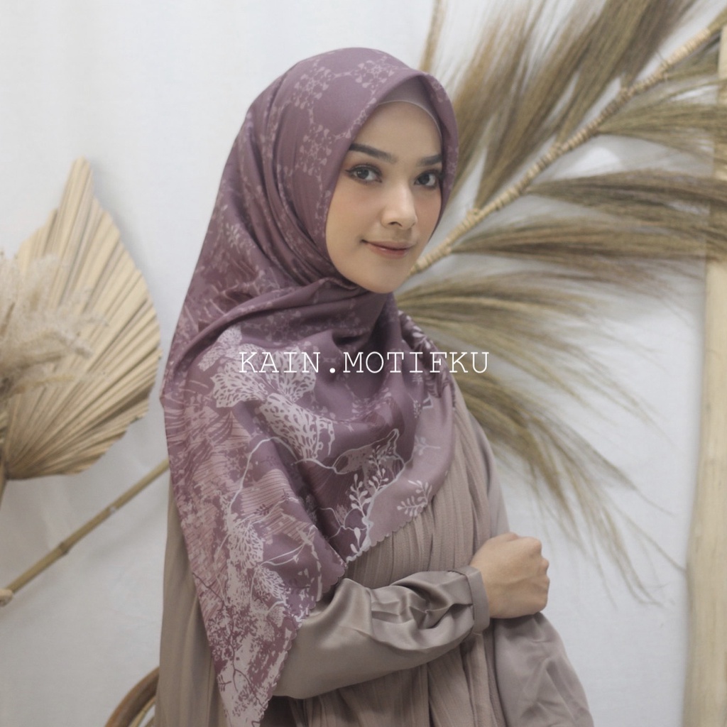 JILBAB MOTIF HIJAB SEGIEMPAT VOAL MOTIF PREMIUM JILBAB PRINT LASERCUT KERUDUNG SEGIEMPAT MOTIF MURAH-5