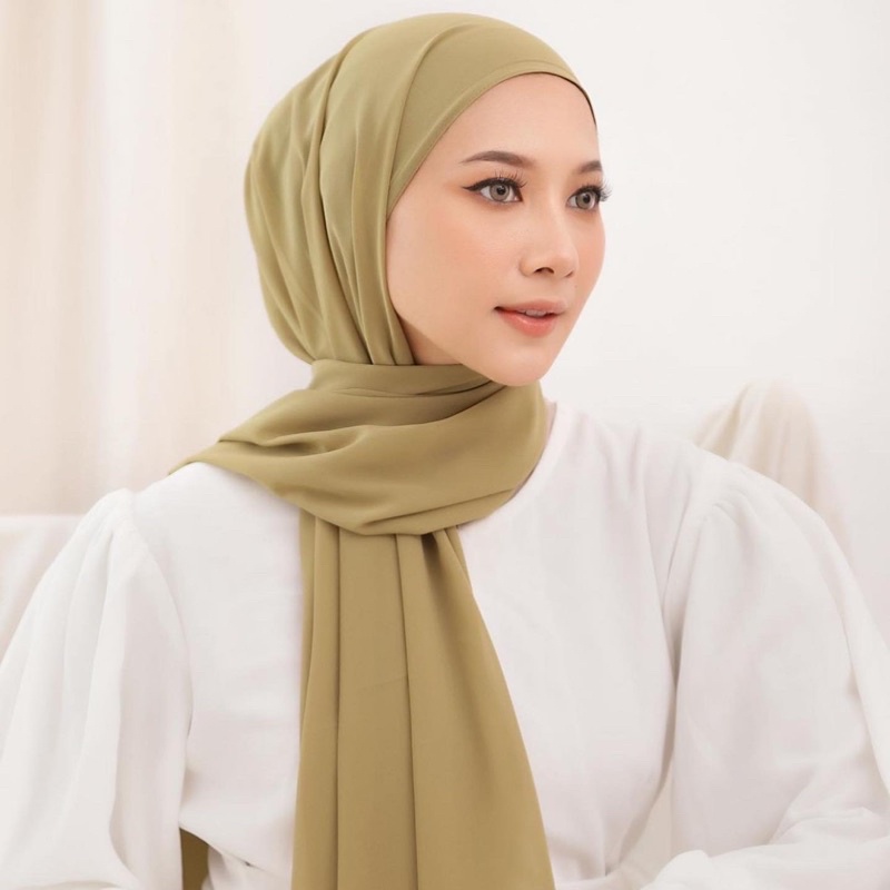 Pashmina Inner Ceruty Premium Riyani the Label