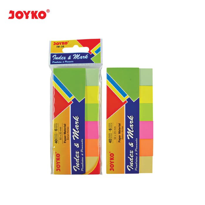 

Joyko Index & Mark IM-36 Kertas Penanda Buku Document IM36 Sticky Note