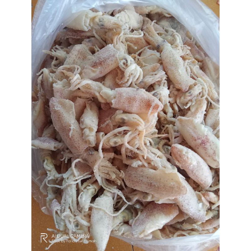 

Baby Cumi putih Asin 1kg