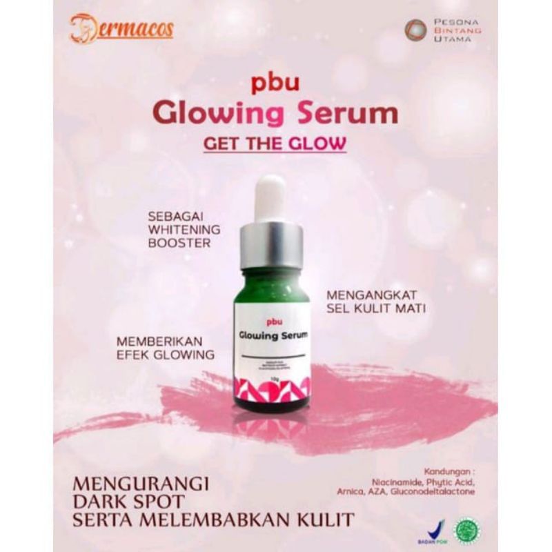 pbu glowing serum original BPOM