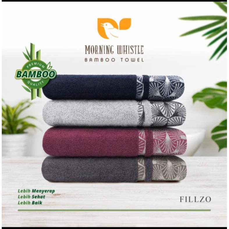 Handuk mandi Morning Whistle Bamboo towel 70x135cm