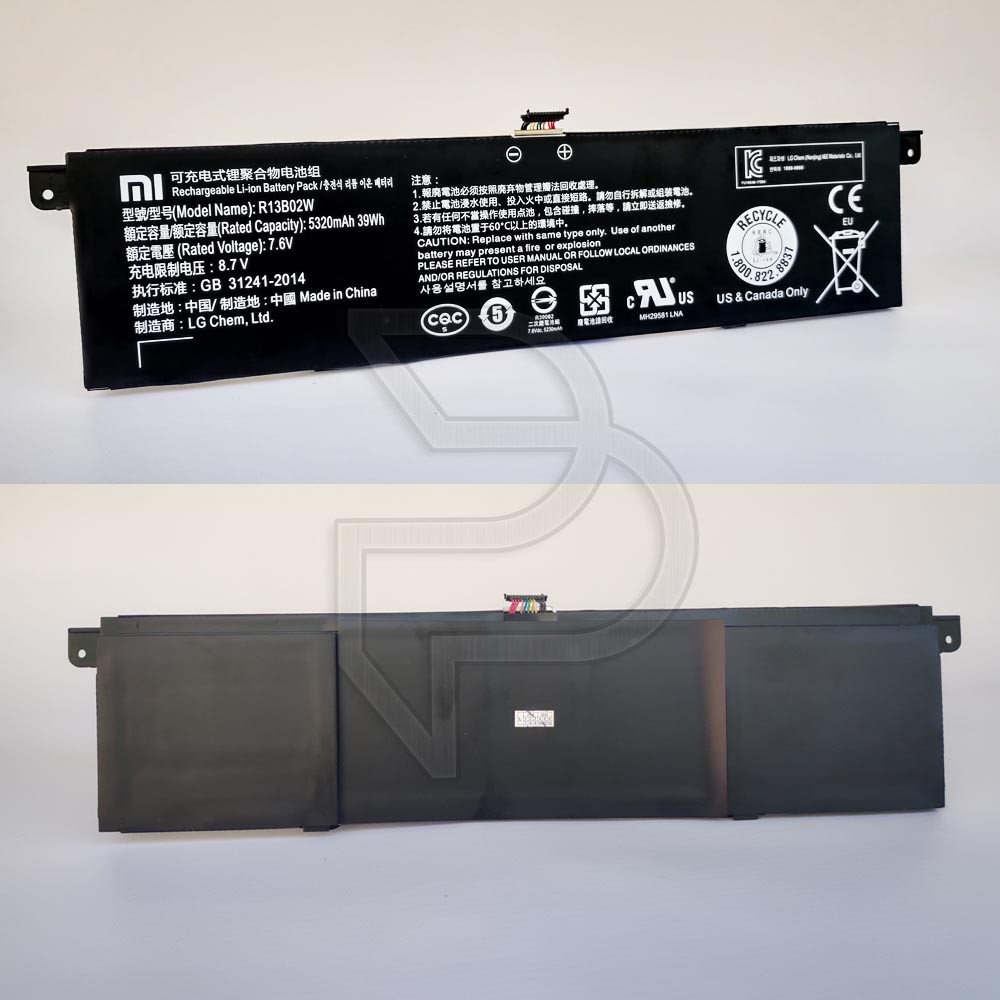 Baterai Xiaomi Mi Air 13.3 Inc R13 R13B02W R13B01W