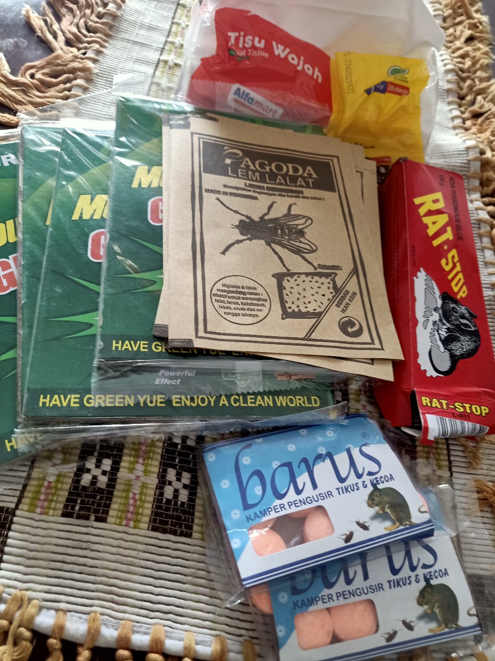 Lem Lalat/ Jebakan Lalat/ Lem Perekat Jebakan Lalat