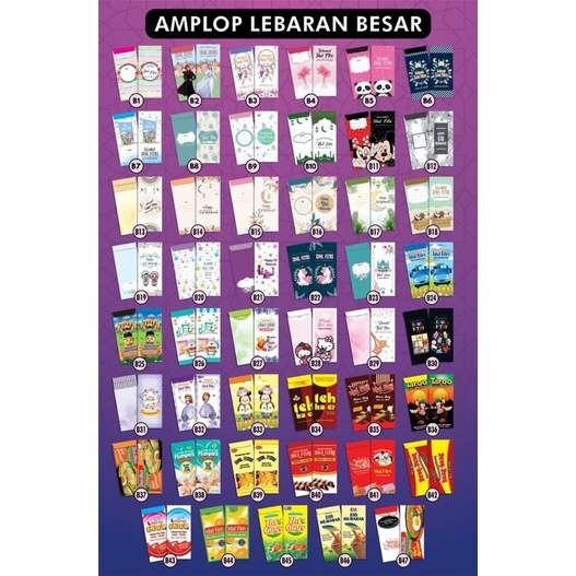 

Amplop Besar & Amplop Kecil