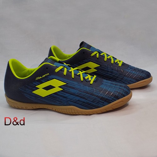 Sepatu Futsal Lotto Solista Mosaic Blue