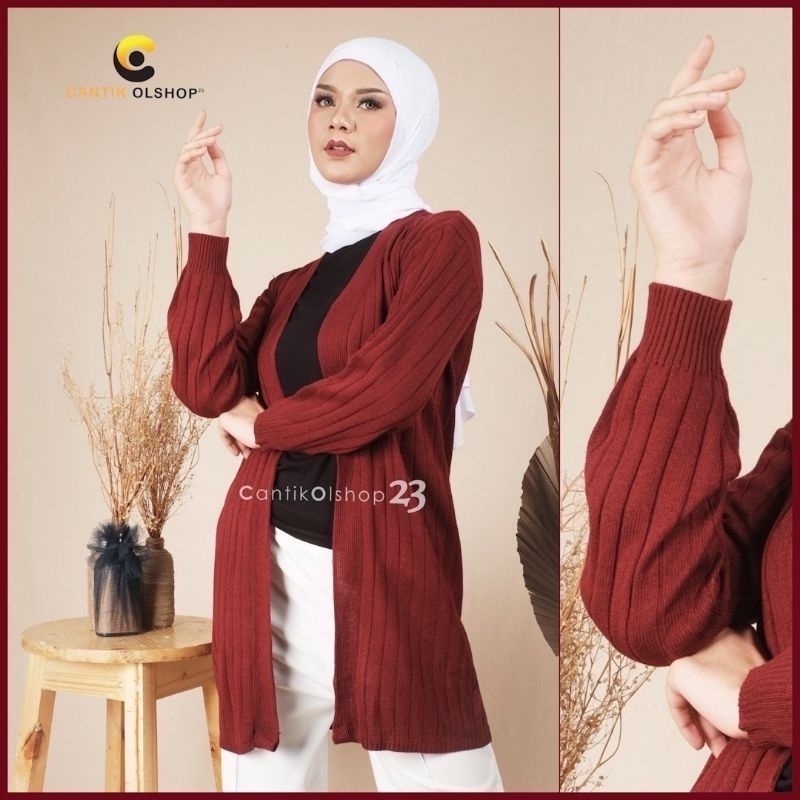 Bubble Long Cardy Kardigan Longcardy