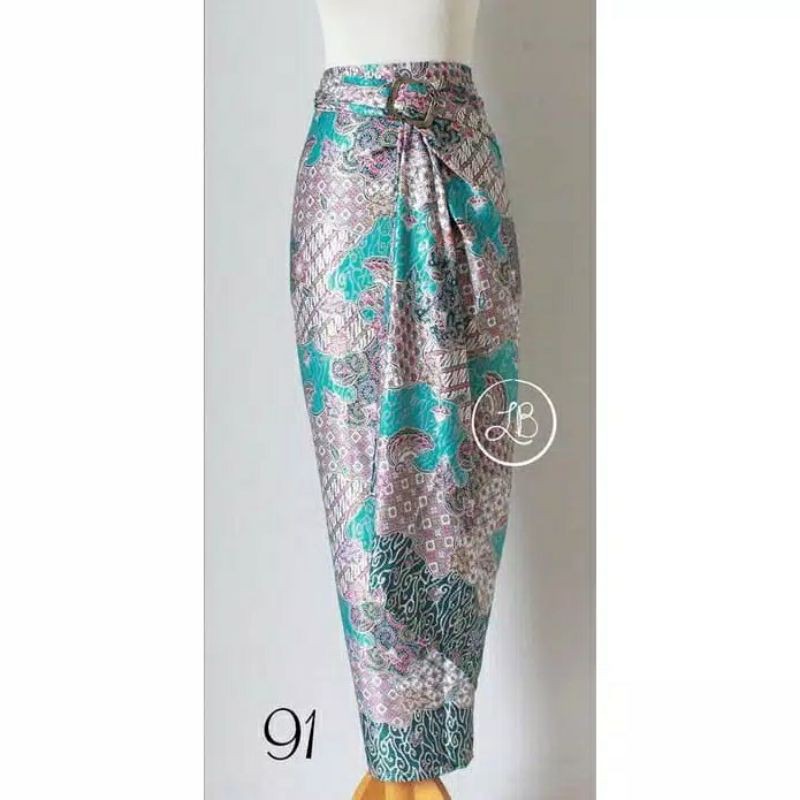 ROK LILIT / Rok lilit bawahan batik / Rok lilit songket / bawahan batik kebaya-MOJANG TOSCA