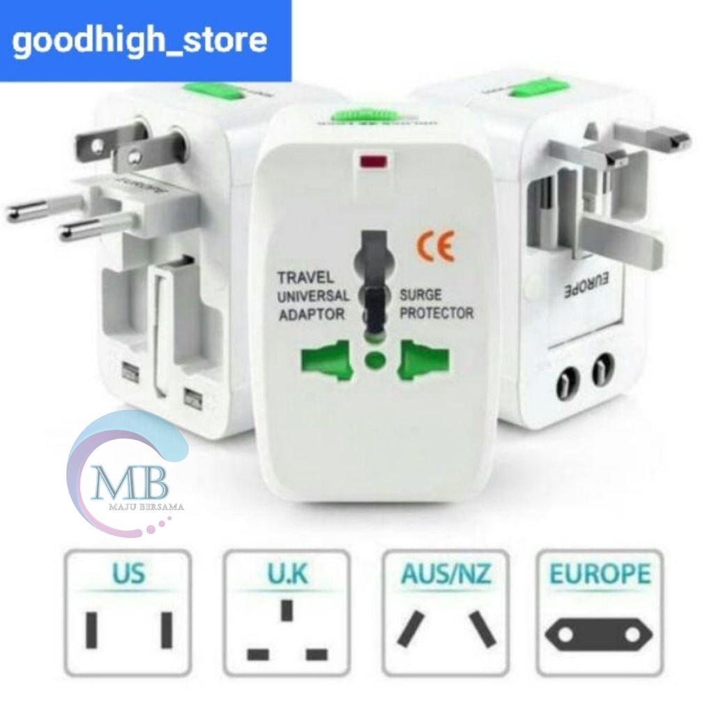 Travel Adaptor Internasional Colokan Universal MB3866