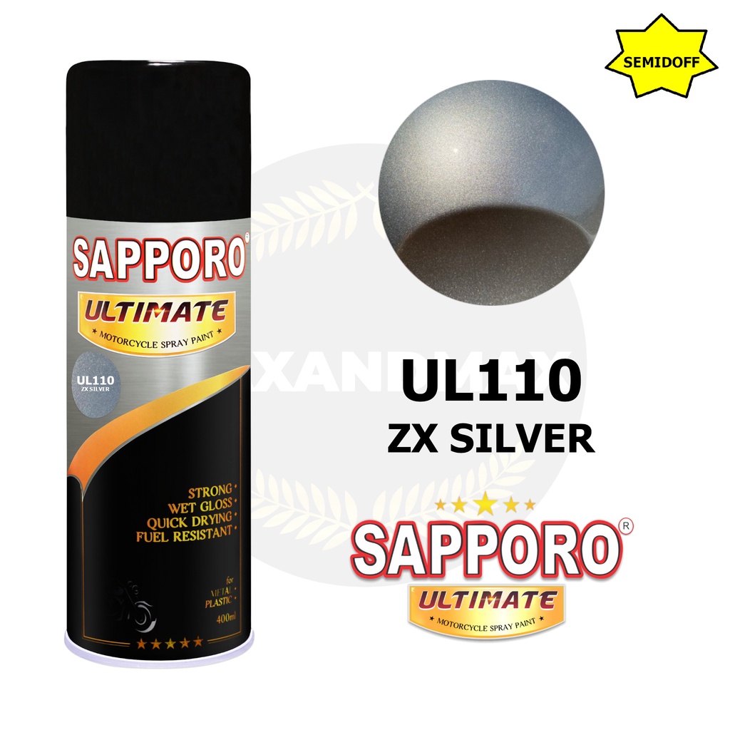 SAPPORO ULTIMATE ZX Silver UL110 400 ml