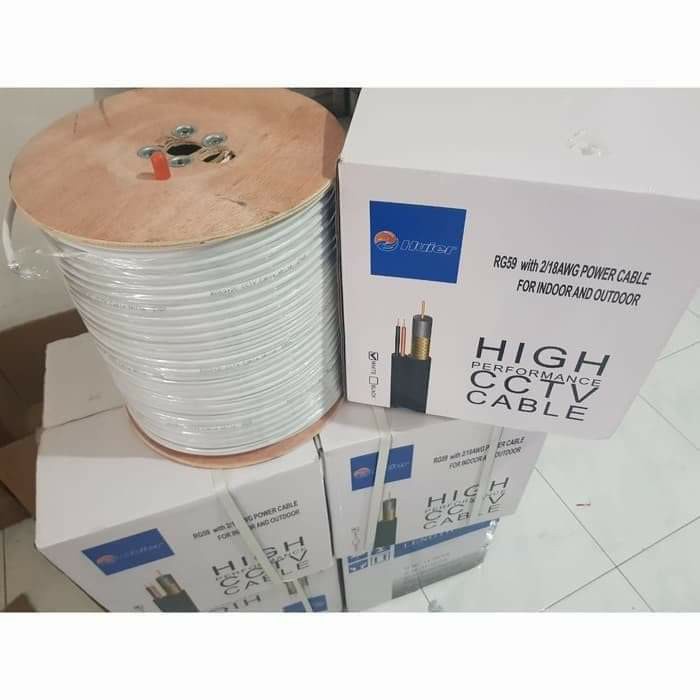 KABEL CCTV HISTAR RG59 + POWER 300M