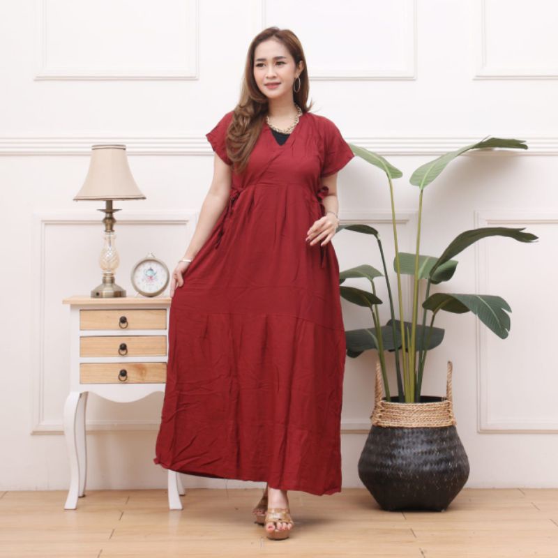 BAJU TIDUR KEKINIAN DASTER BUSUI KIMONO LONGDRES | DASTER RAYON | DASTER RAYON BUSUI