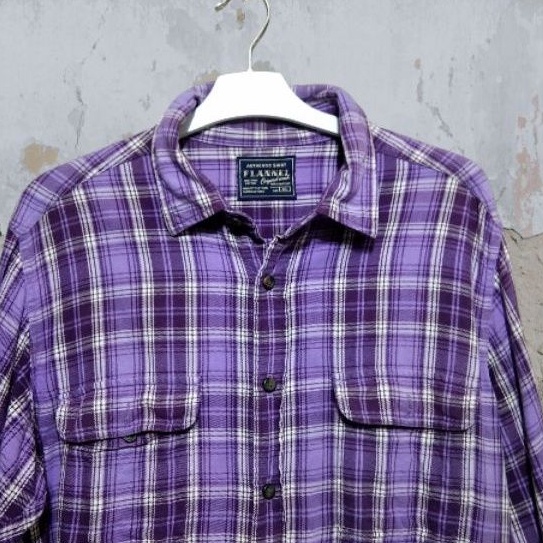 kemeja flanel unqlo original flannel second brand