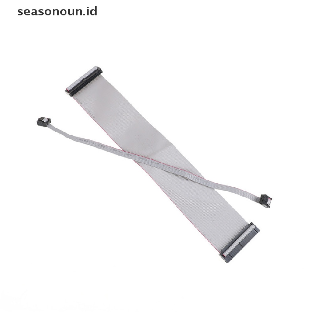 【seasonoun】 2.54mm Pitch 6P 10P 14P 16P 20P 40P IDC Flat Ribbon Cable 300mm .