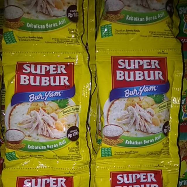 

buryam bubur instant rasa ayam 10sachet