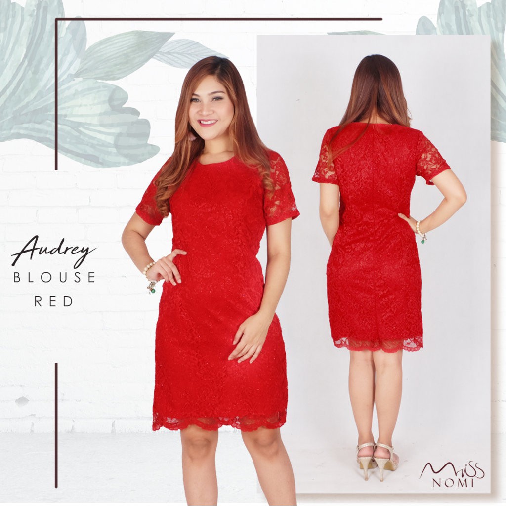 BK DRESS BRUKAT LACE BODYCON WANITA KANTOR JUMBO/ PARTY DRESS GAUN PESTA WANITA IMPORT # AUDREY
