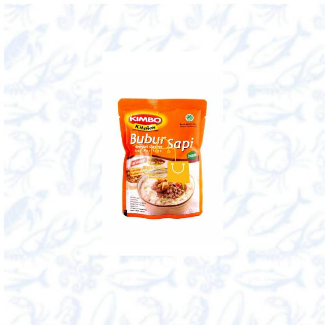 

Kimbo Kitchen Bubur Instant Sapi 250G
