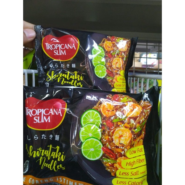 

Tropicana Slim Shirataki Noodle l Mi Goreng Istimewa Shirataki l Low Kalori
