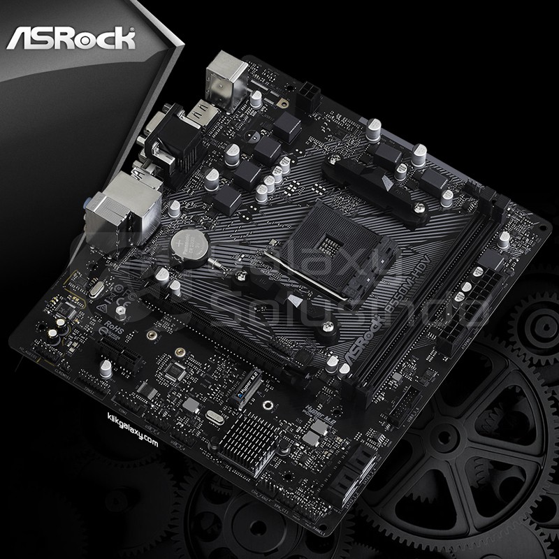 ASRock B550M-HDV (AMD AM4, B550, DDR4) - Motherboard