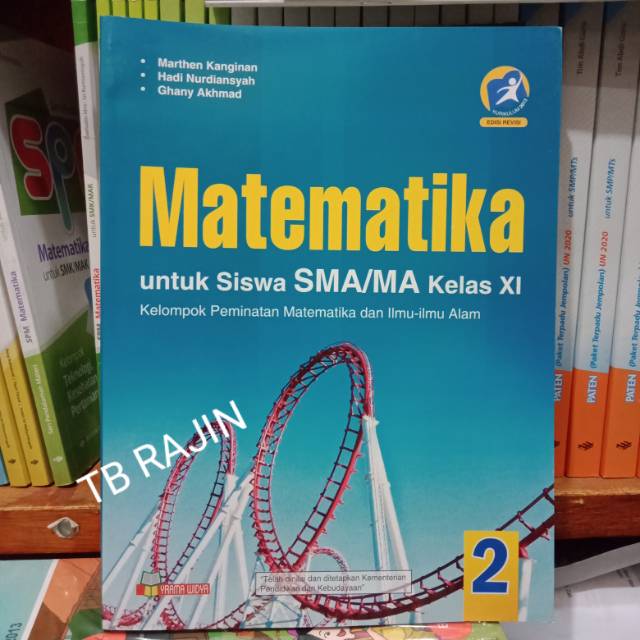 Buku Matematika Peminatan Kelas Xi Sma Pengarang Marthen Kanginan Shopee Indonesia
