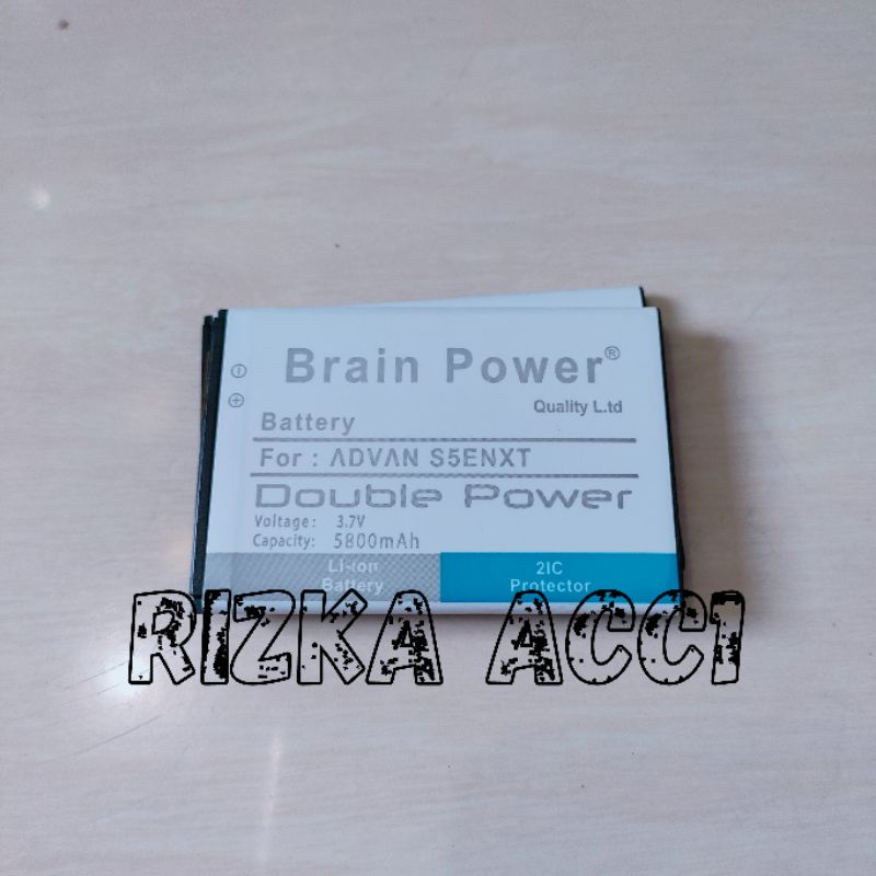 Baterai Battery Batre Advan S5E NXT S5ENXT Brain Power Battery Batrai Hp