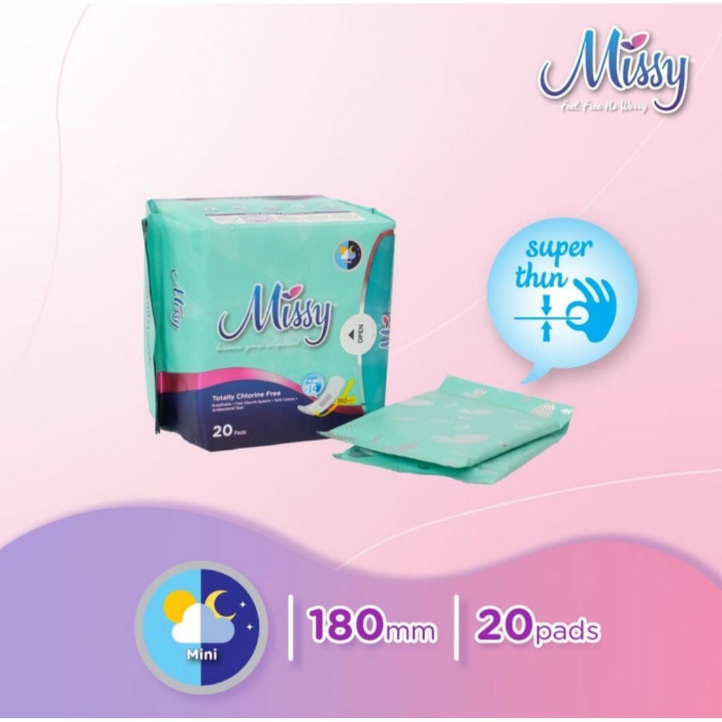 MISSY MINI / Missy Pembalut Wanita Pads Softex