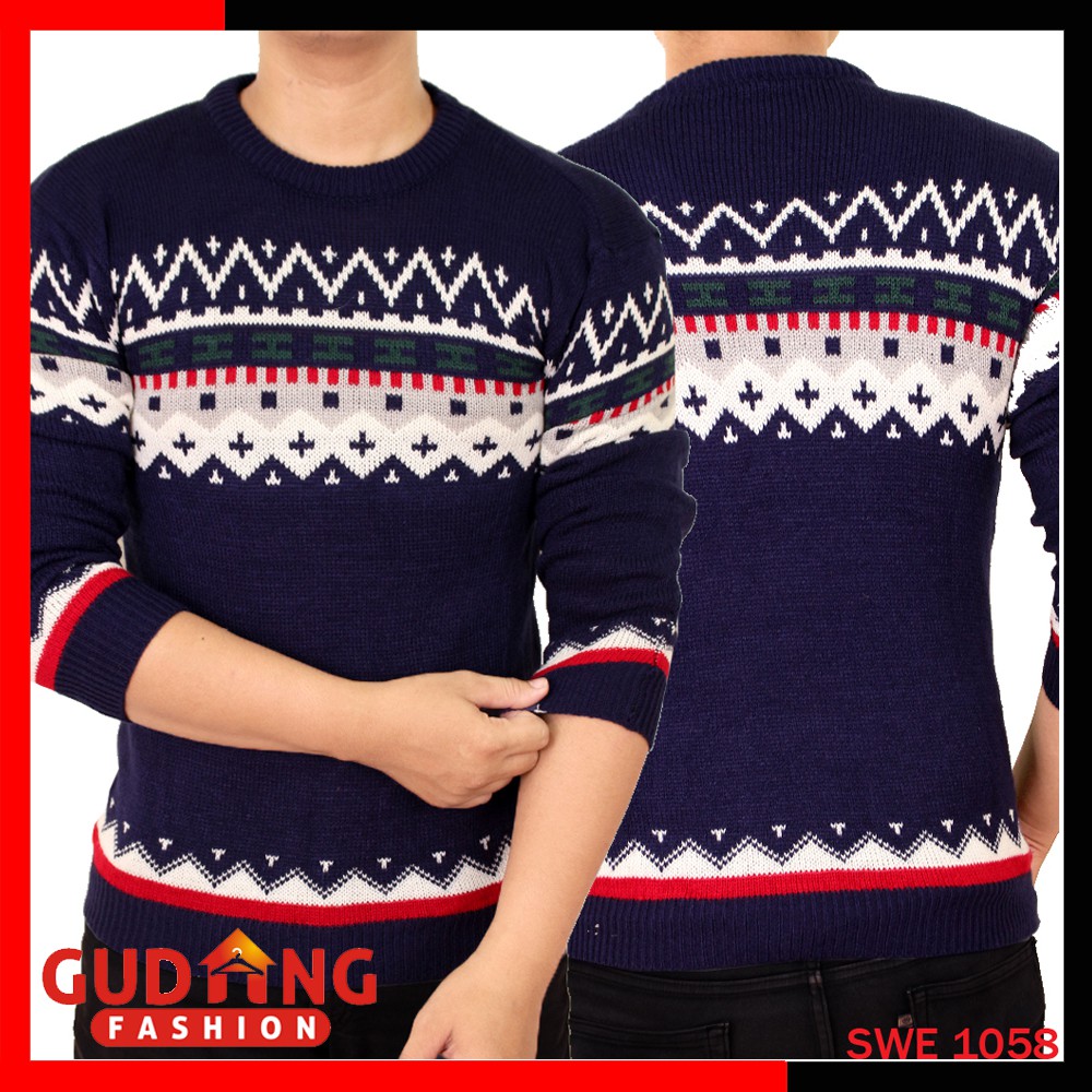 Sweater Casual Terbaru Pria SWE 1058