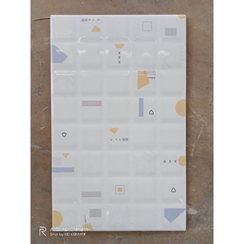 KERAMIK DINDING DAPUR KAMAR MANDI KIA ESTONIA BEIGE 25X40 KW1