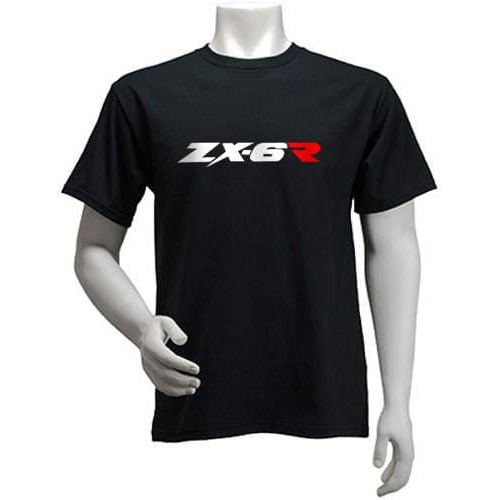 Tshirt / Baju / Kaos Kawasaki Ninja ZX-6R -Hitam