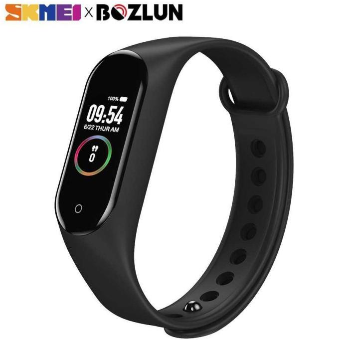 Skmei Smartwatch Jam Tangan Pintar Led Bluetooth Heartrate Monitor M4 (Promo)