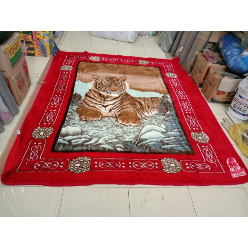 Selimut Cardinal Jumbo Ukuran 220x240 cm Panel Halus Dan Tebal Kualitas Premium