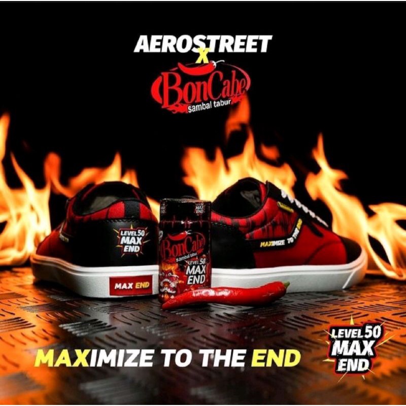 Sepatu Limited Edition Aerostreet x Boncabe TERMURAH size 40