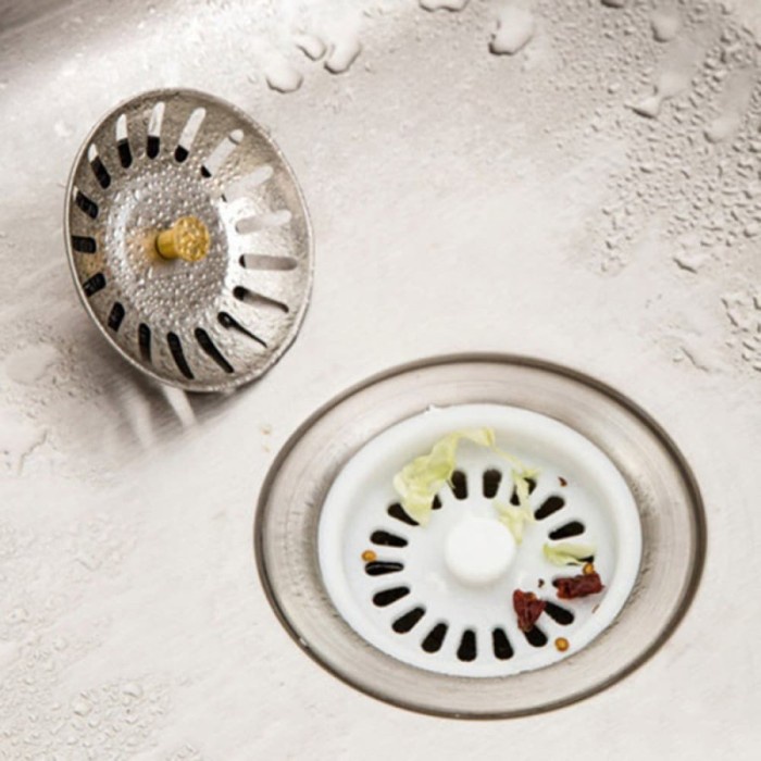 FIT Saringan Penutup Lubang Bak Cuci Piring Sink Filter Kitchen Sink Drain