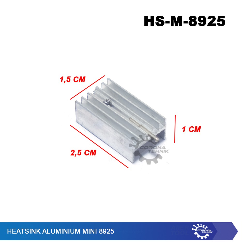 Heatsink Mini 8925 alumunium