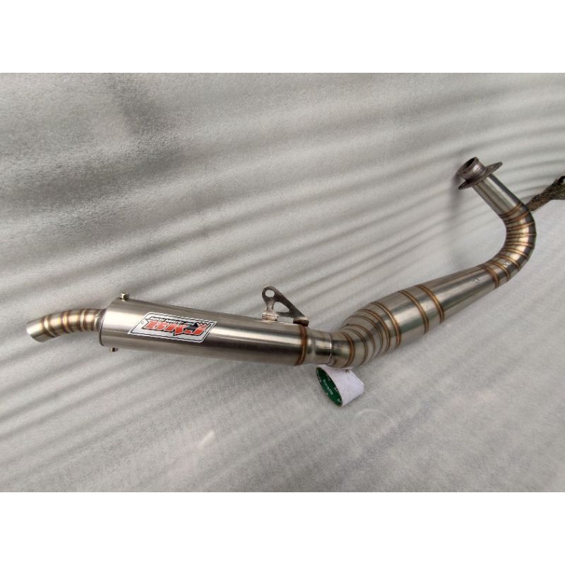 KNALPOT KOLONG COBRA ORIGINAL BKJ STAINLES BKJ racing // suara garing istimewa rx king/ninja/satria 