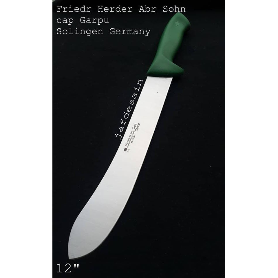 Friedr Herder Abr Sohn cap Garpu 12" made in Solingen Germany
