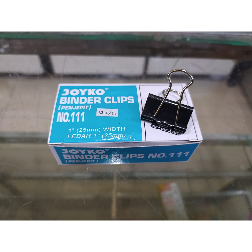 

Binder clip Joyko no. 111 / Penjepit File