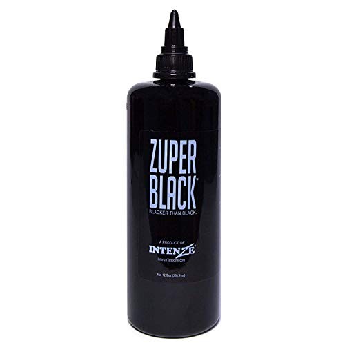 TINTA TATTOO INTENZE ZUPER BLACK ORIGINAL USA