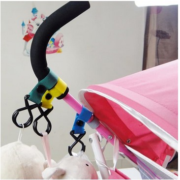 baby stroller hook gantungan mainan bayi velcro tali