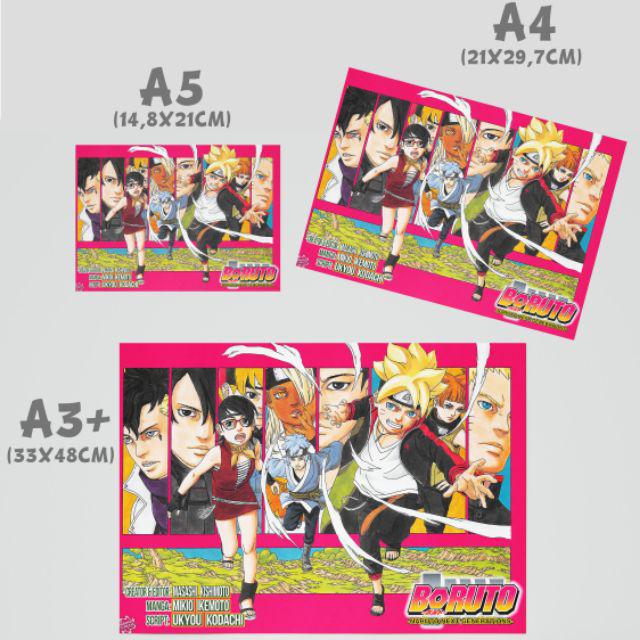 POSTER BORUTO CHAPTER 1-9-Chapter 1