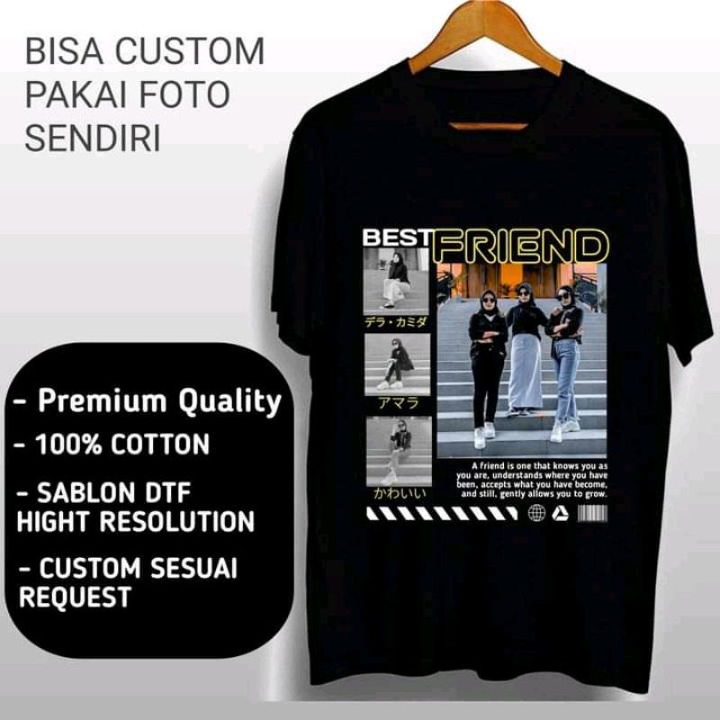 Kaos Distro Bucin Estetik/ Kaos Distro Custom Dewasa Suka-Suka Catton Combed 24s Original Bull Store