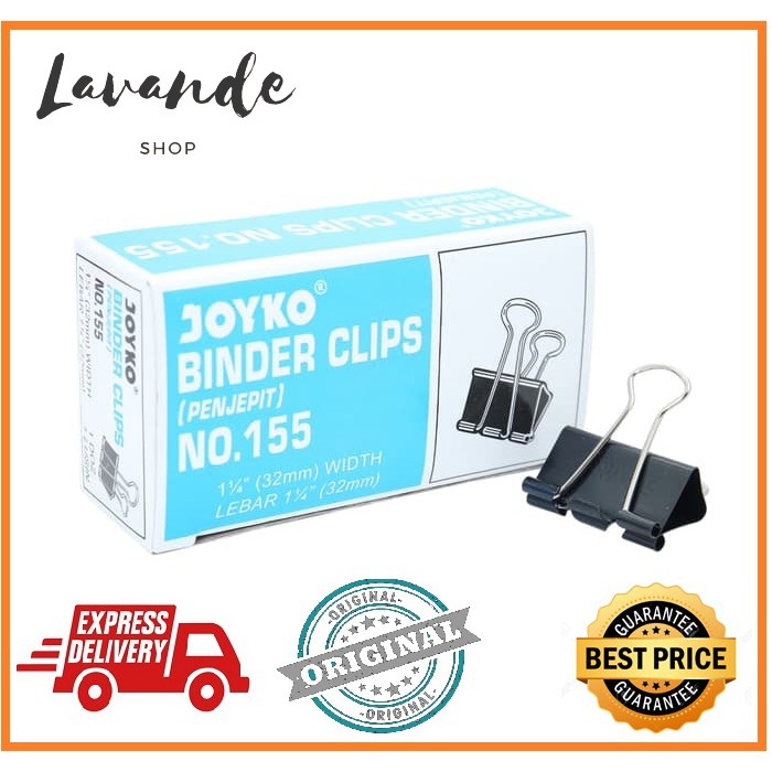 

BINDER CLIP 155 JOYKO MURAH