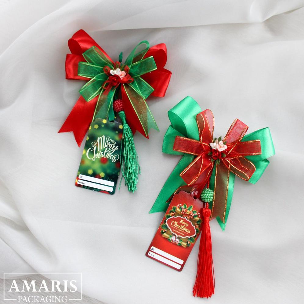 

PITA HAMPERS PARCEL NATAL ISI 10 PCS DAN KARTU UCAPAN AMARIS PACKAGING CICIGUDANG